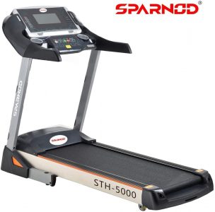 Sparnod Fitness STH-5000 (5 HP Peak) Automatic Treadmil (UAE)