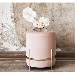 N.02 Pouf-Pink&Gold from Homzmart